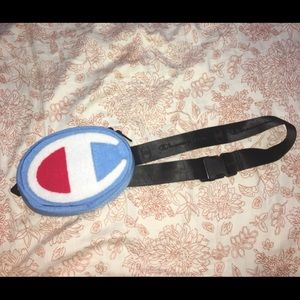Light blue champion fanny pack